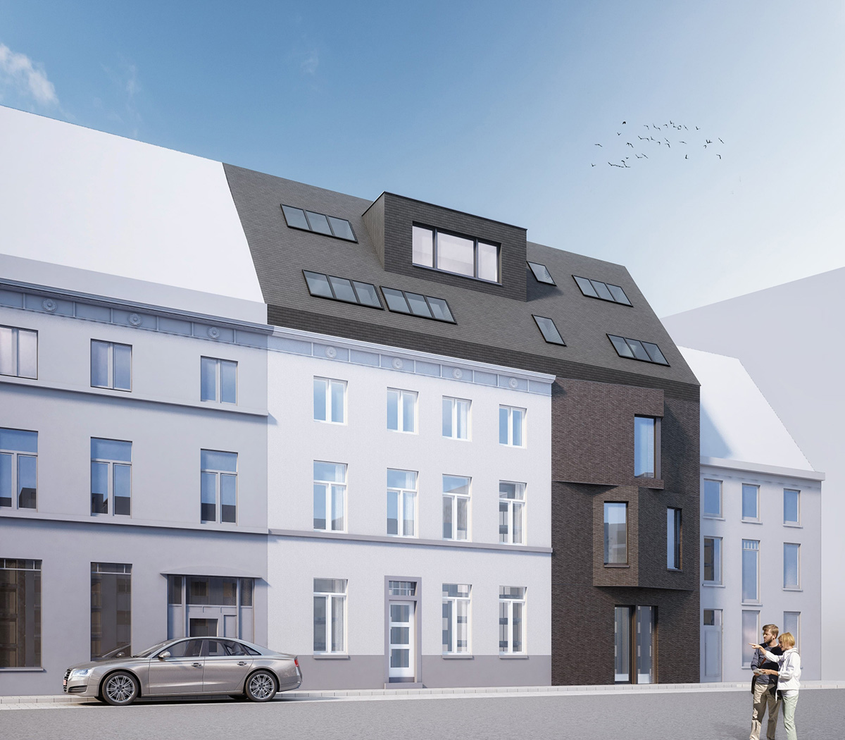 Residentie Mint - Centrum Gent - project Ecoscape